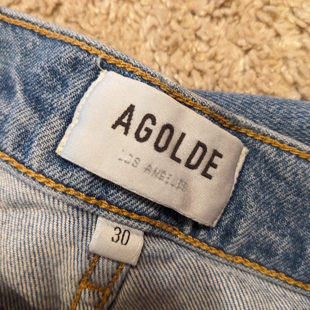AGOLDE Kye Mid Rise Straight Crop size 30
